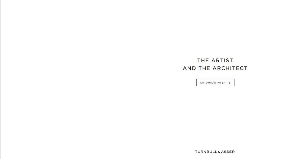 AW16 Lookbook: The Artist And The Architect