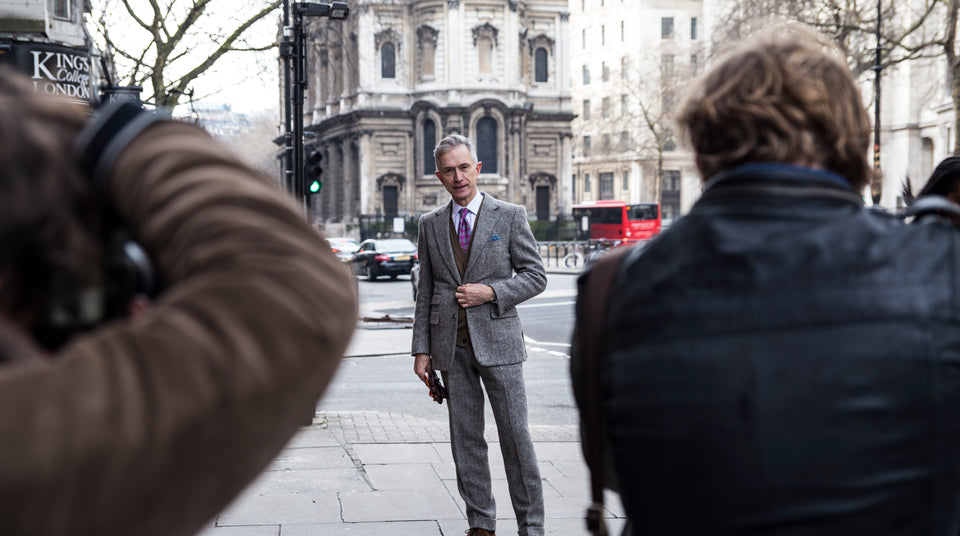 How They Styled Our Shirt & Tie: LFWM AW18