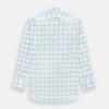 Sage Grid Check Mayfair Shirt