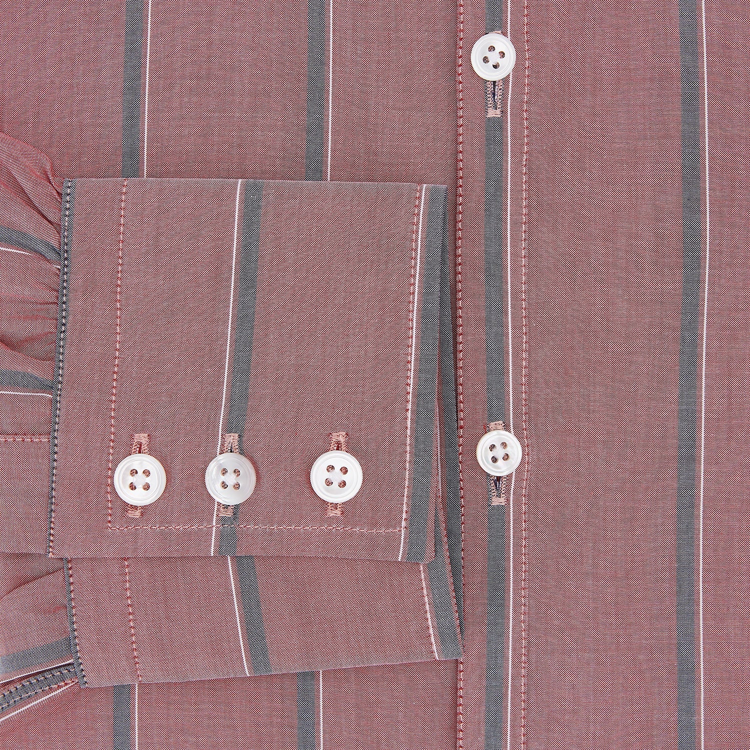 Red Track Stripe Westminster Shirt