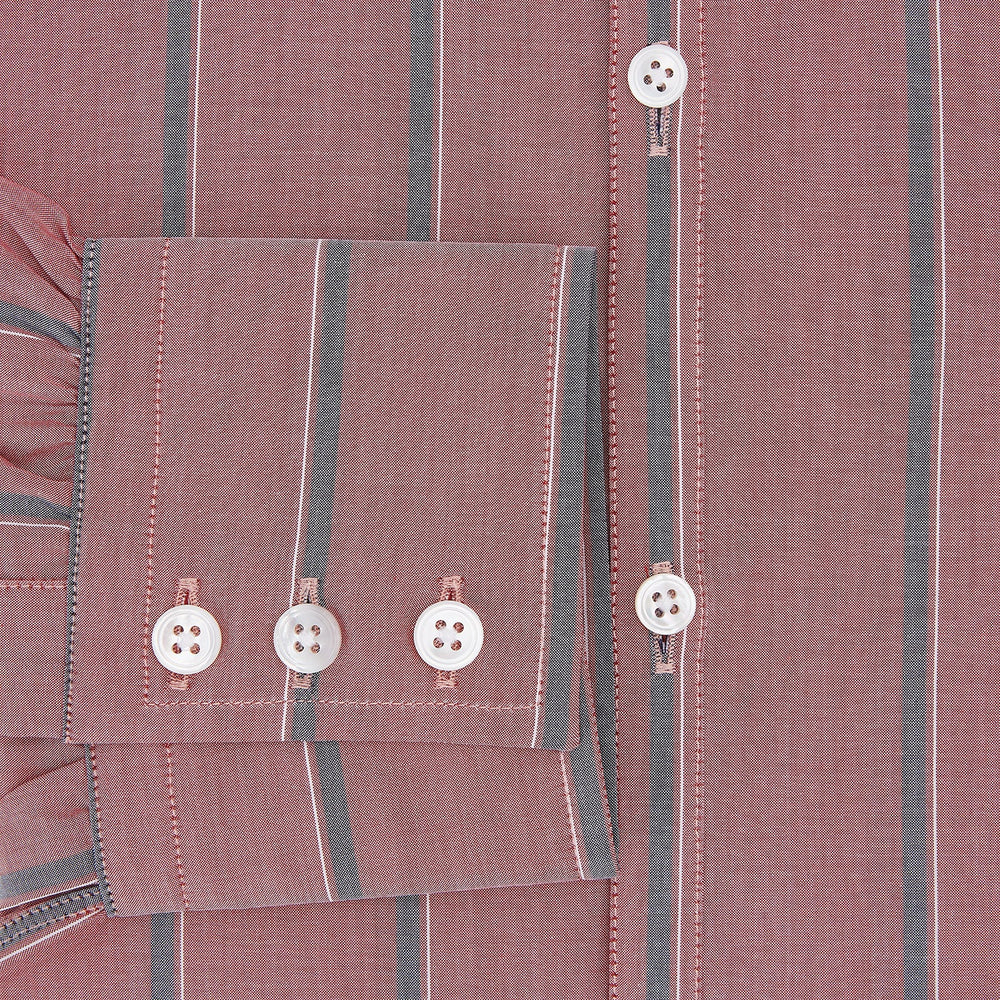 Red Track Stripe Westminster Shirt