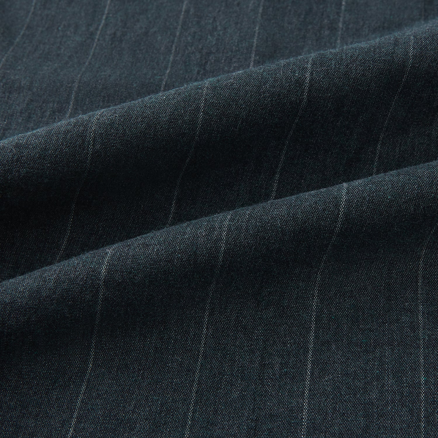 Forest Green Striped Edmund trousers