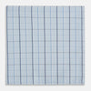 Navy and Blue Combination Check Hand-Rolled Handkerchief