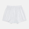 Plain White Godfrey Boxer Shorts