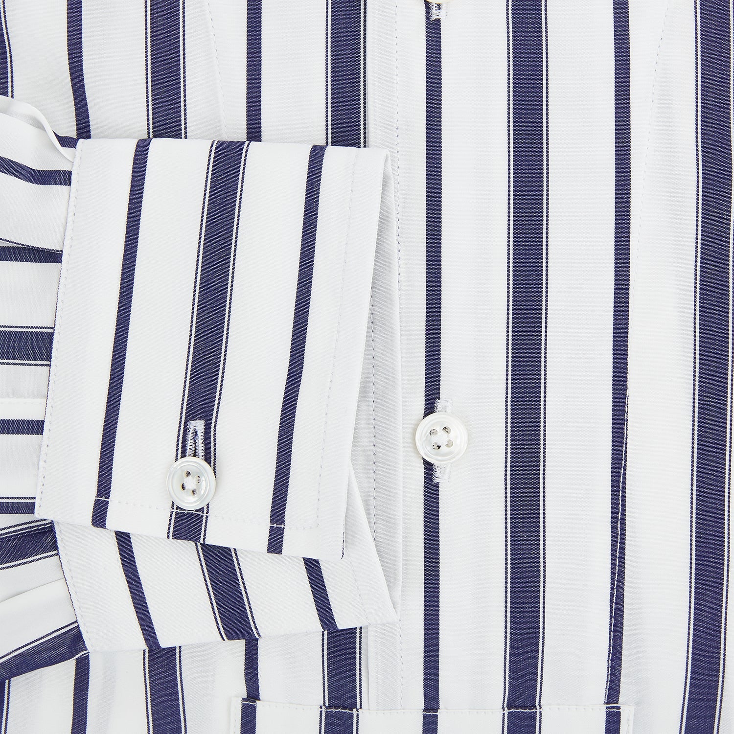 Navy Double Stripe Quarzo Nightshirt