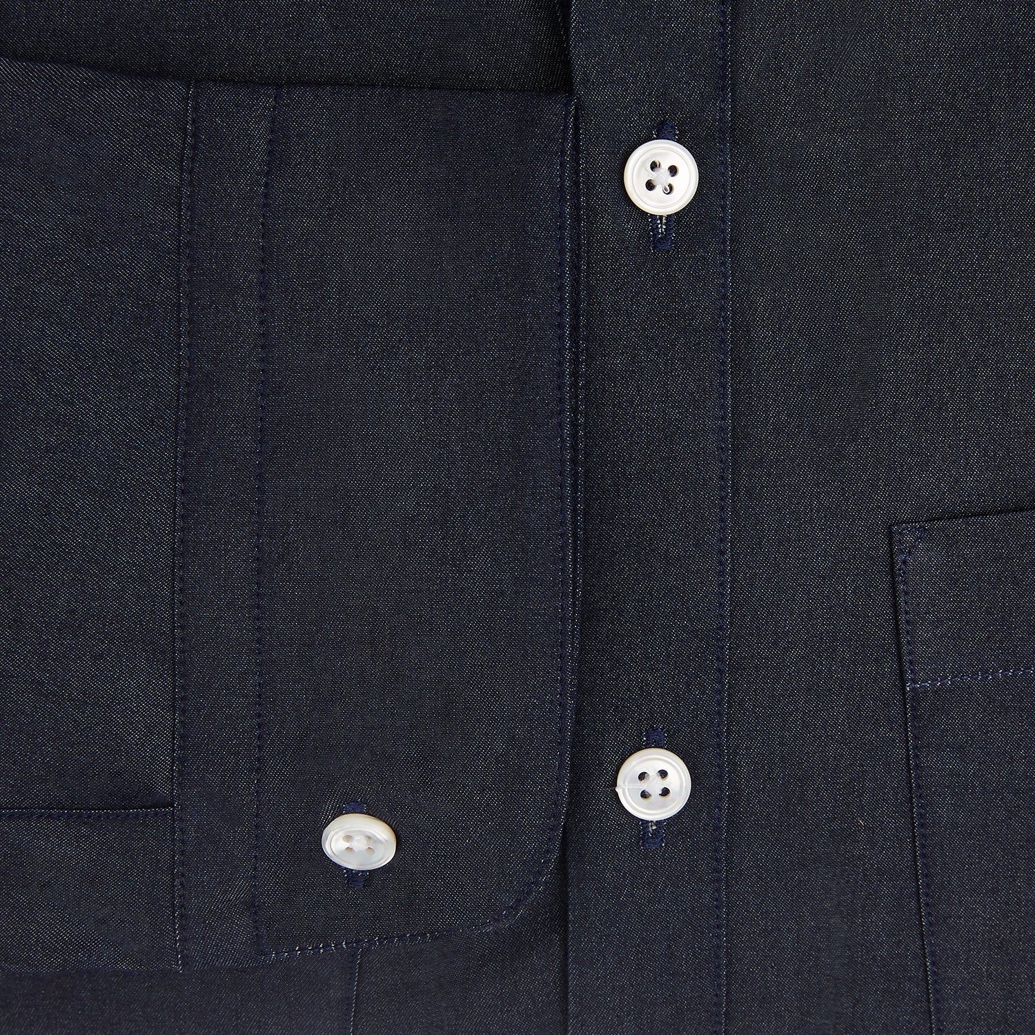 Navy Piccadilly Shirt