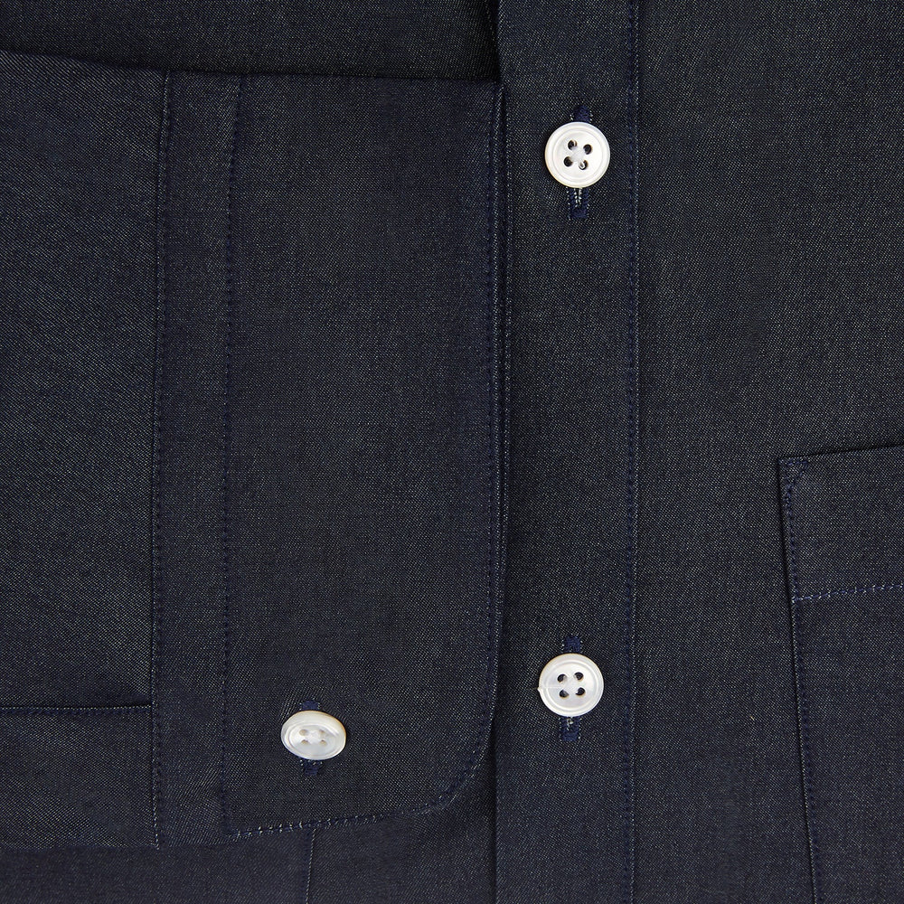 Navy Piccadilly Shirt