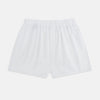 Plain White Godfrey Boxer Shorts