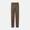 Pine Cone Linen Herringbone Miles Trousers
