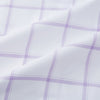 Lilac Grid Check Mayfair Shirt