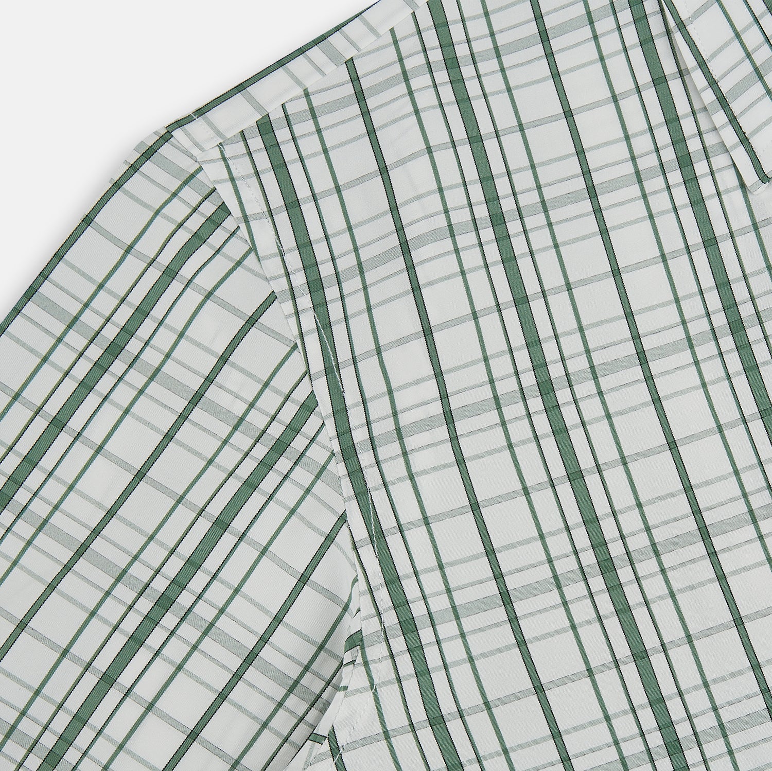 Sage Green Plaid Check Westminster Shirt