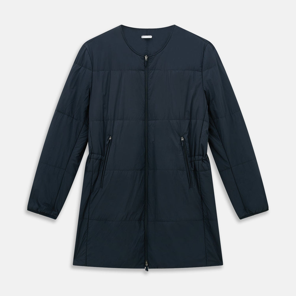 Navy John Arthur Trench Coat