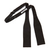 Black Batwing Satin Bow Tie
