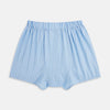 White and Blue Stripe Godfrey Boxer Shorts