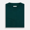 Moss Green Cashmere Round Neck Jumper