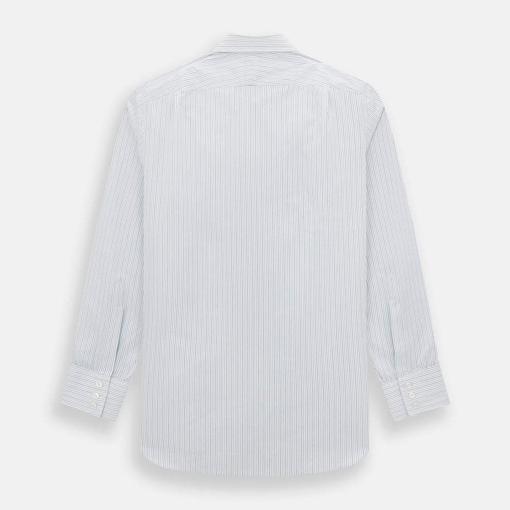 Navy and Blue Pinstripe Mayfair Shirt