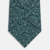 Light Petrol Paisley Silk Tie