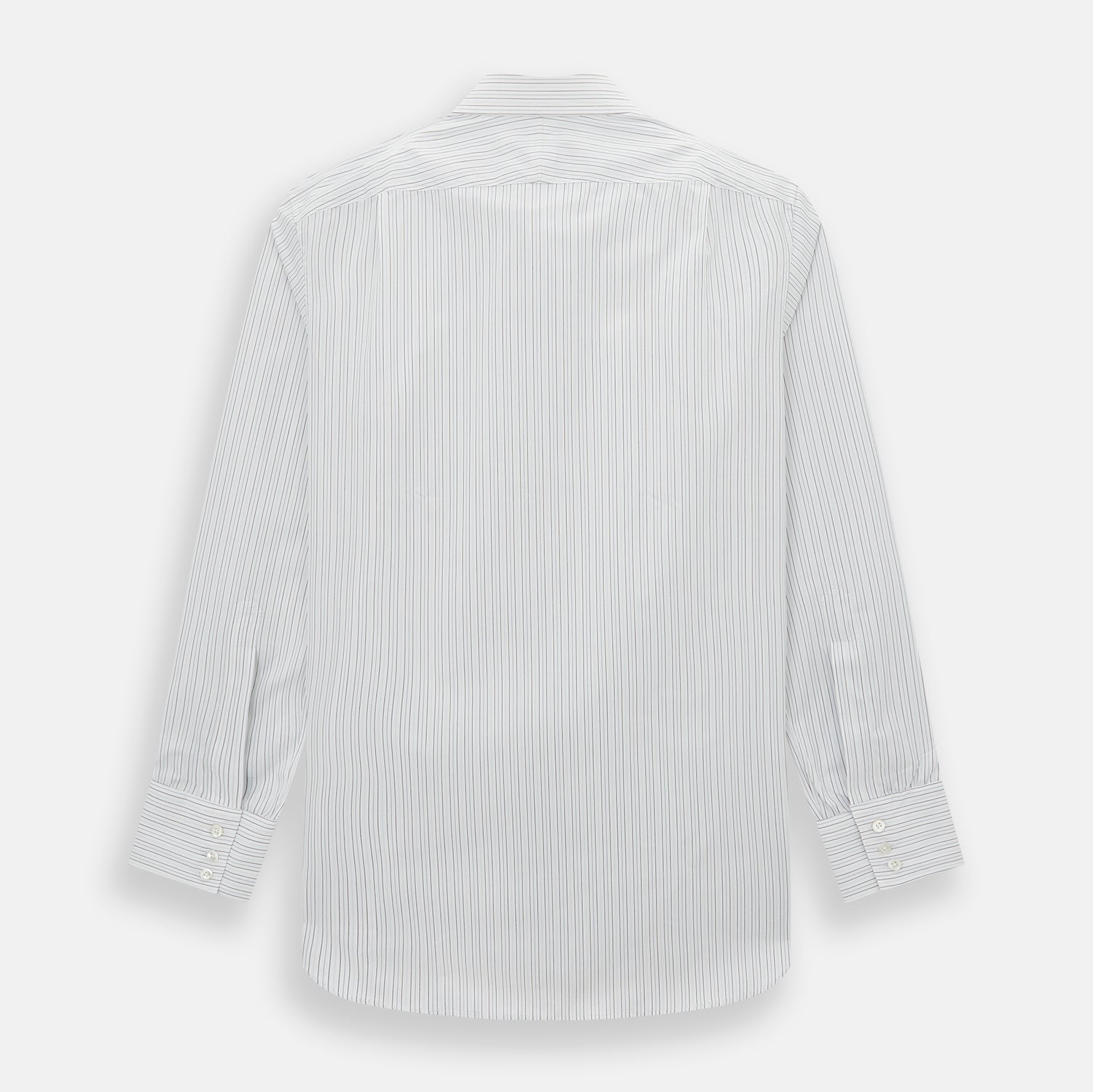 Blue Multi-Tone Double Pinstripe Mayfair Shirt