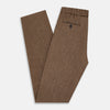 Pine Cone Linen Herringbone Miles Trousers