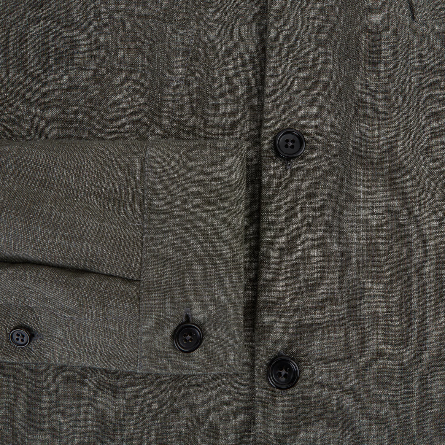 Olive Linen Holland Shacket