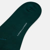 Olive Check Mid-Length Socks