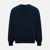 Navy Cashmere Round Neck Jumper