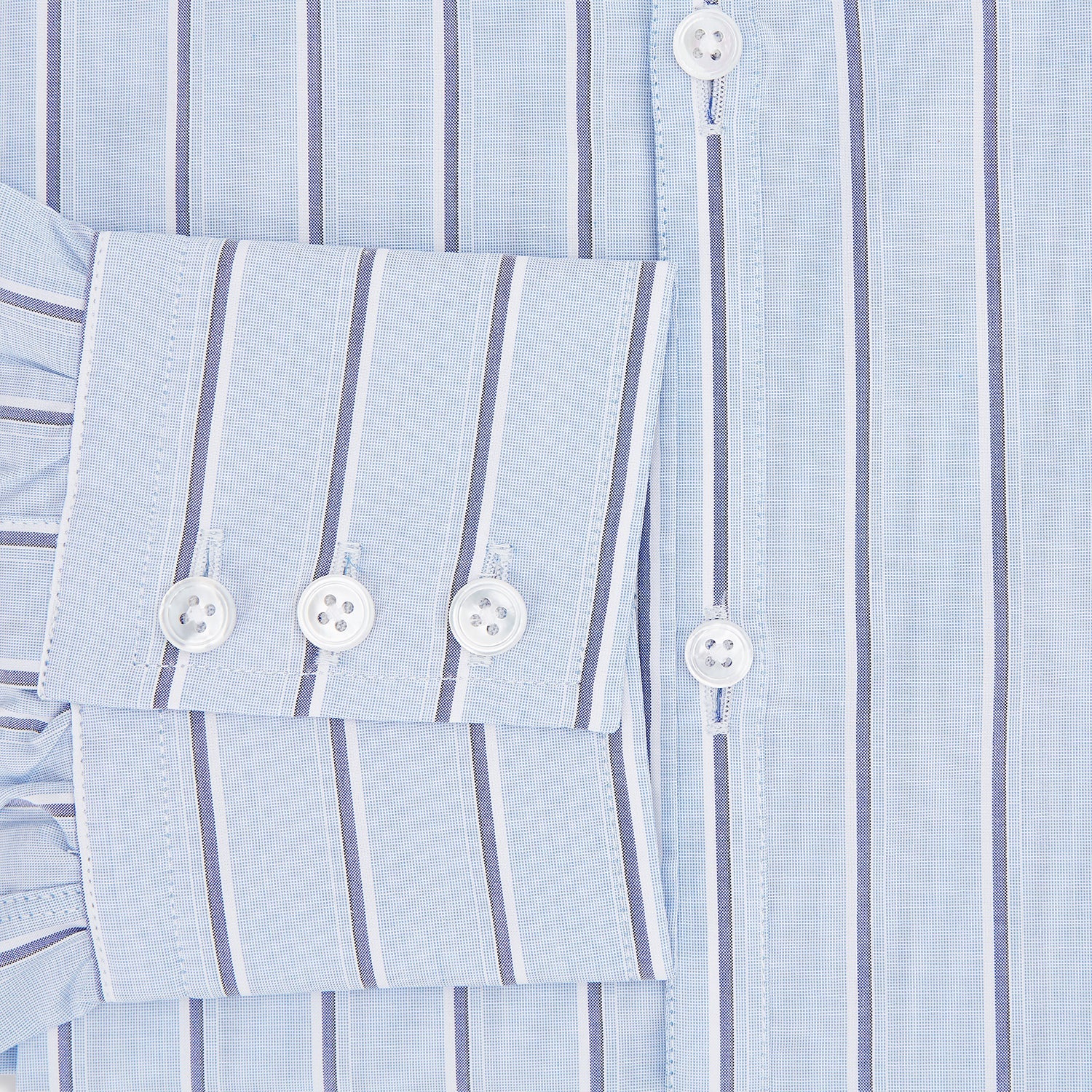 Blue and Navy Multi-Stripe Westminster Shirt