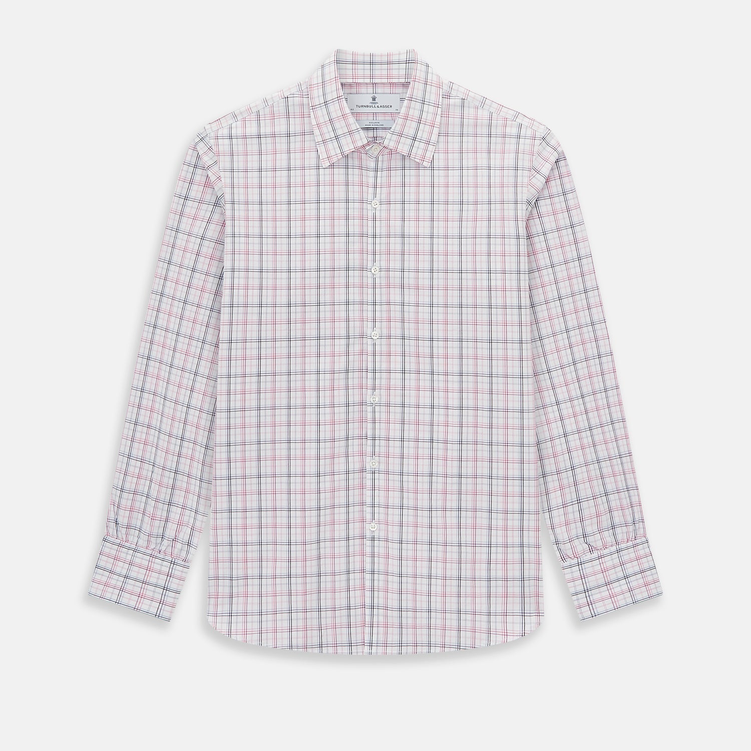 Purple and Blue Multi Check Westminster Shirt