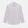 Purple and Blue Multi Check Westminster Shirt