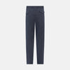 Navy Striped Edmund trousers