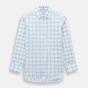 Colony Blue Grid Check Mayfair Shirt