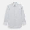 Forest Melange and Red Graph Check Mayfair Shirt