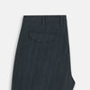 Forest Green Striped Edmund trousers