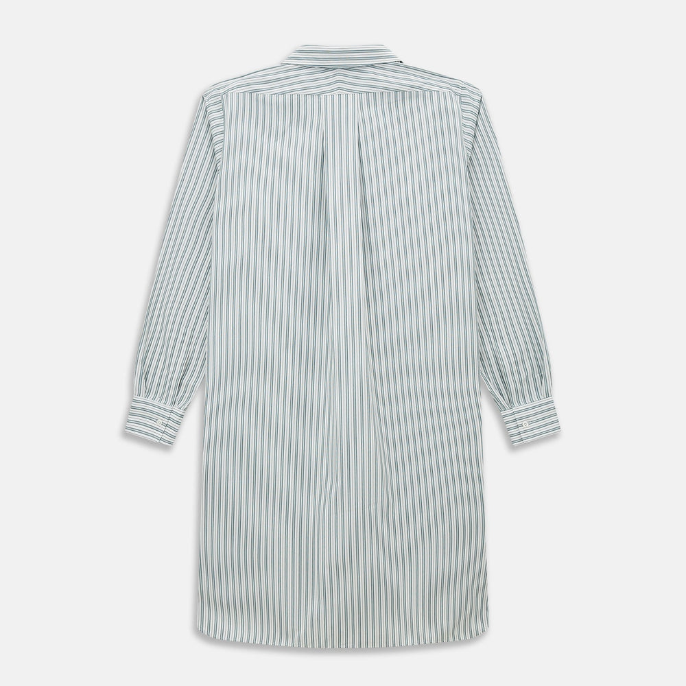 Green Double Stripe Quarzo Nightshirt