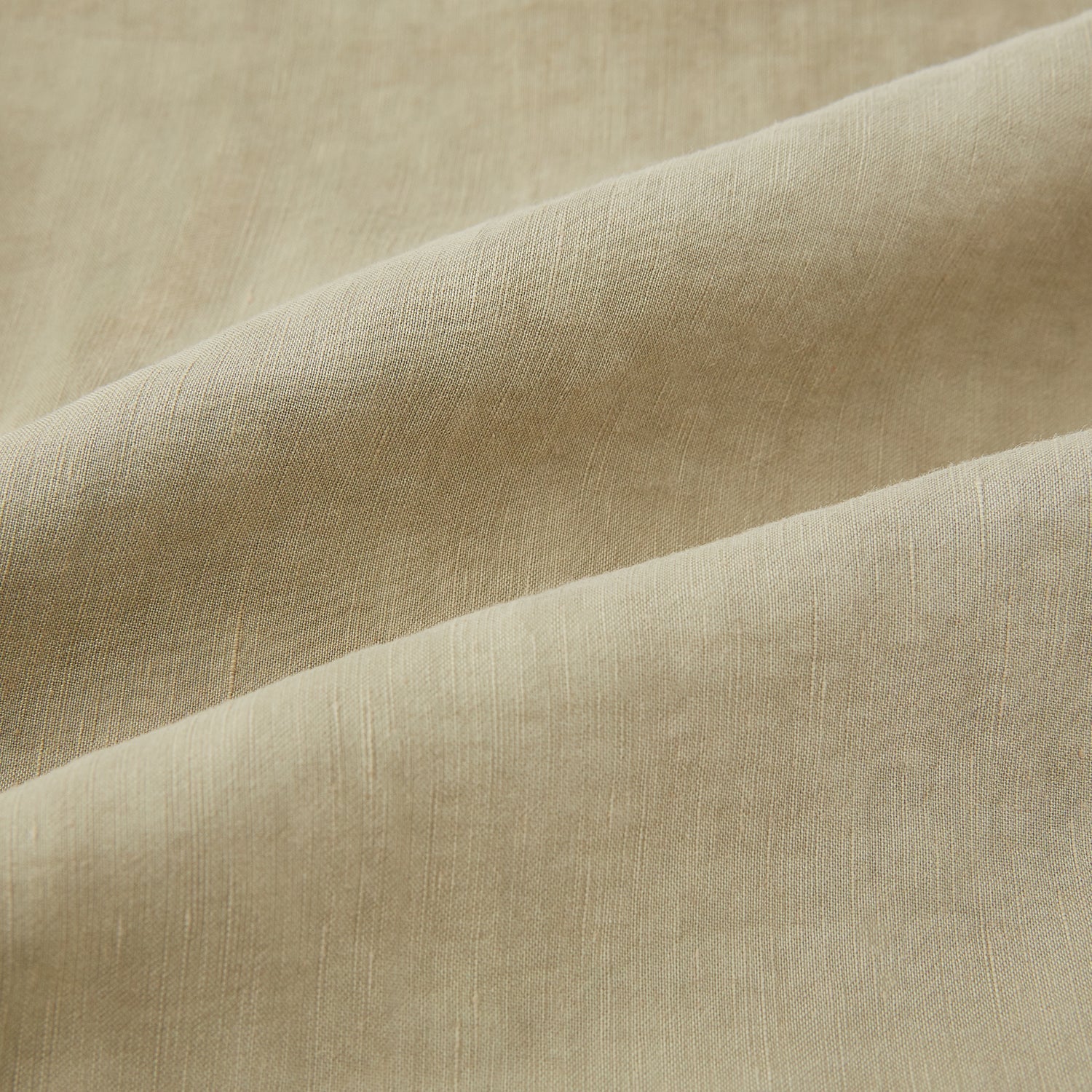 Taupe Linen Henry Trousers
