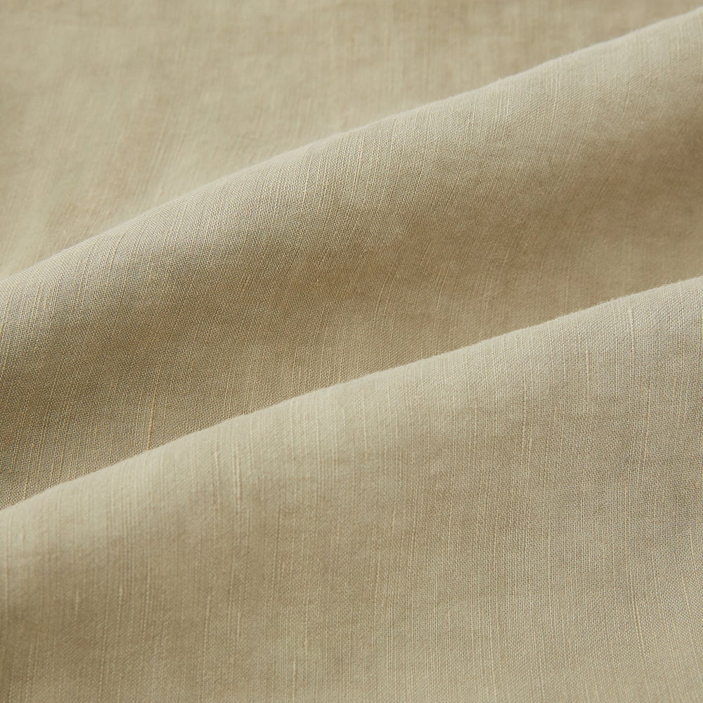 Taupe Linen Henry Trousers