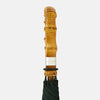 Forest Green Umbrella with Whangee Crook Handle