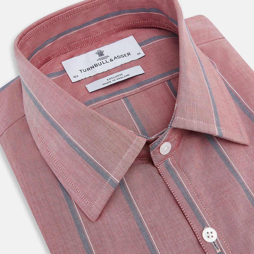 Red Track Stripe Westminster Shirt