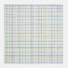 Yellow Multi Double Grid Check Hand-Rolled Handkerchief
