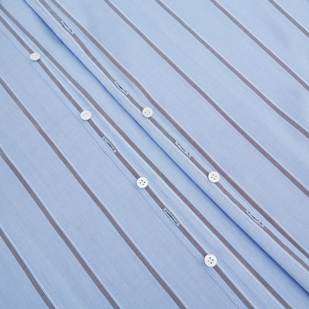 Sky Blue Track Stripe Westminster Shirt