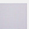 Hand Rolled Red Multi Graph Check  Handkerchief