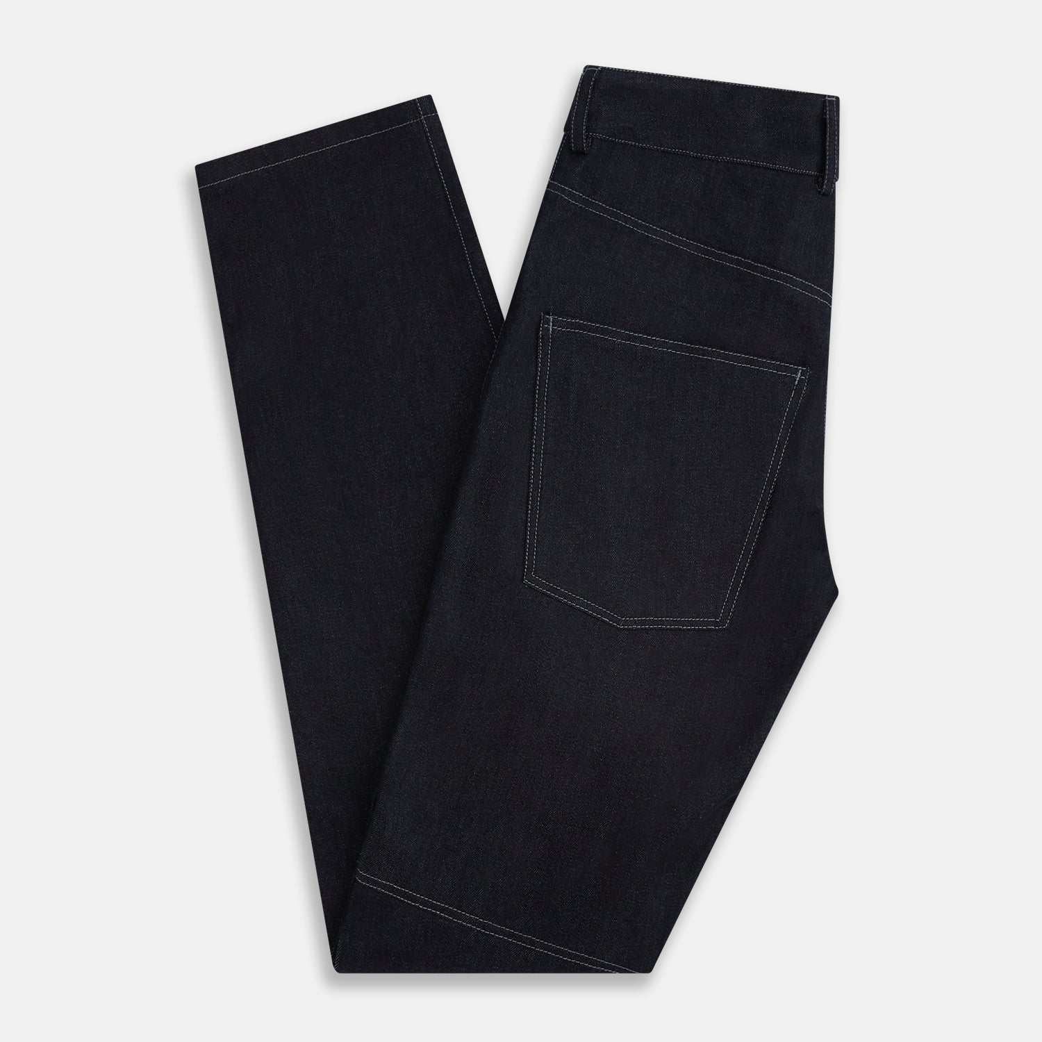 Navy Denim Trousers