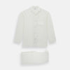 Cream Silk Pyjama Set
