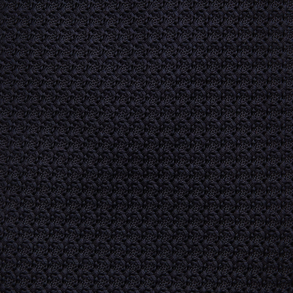 Midnight Blue Knitted Tie