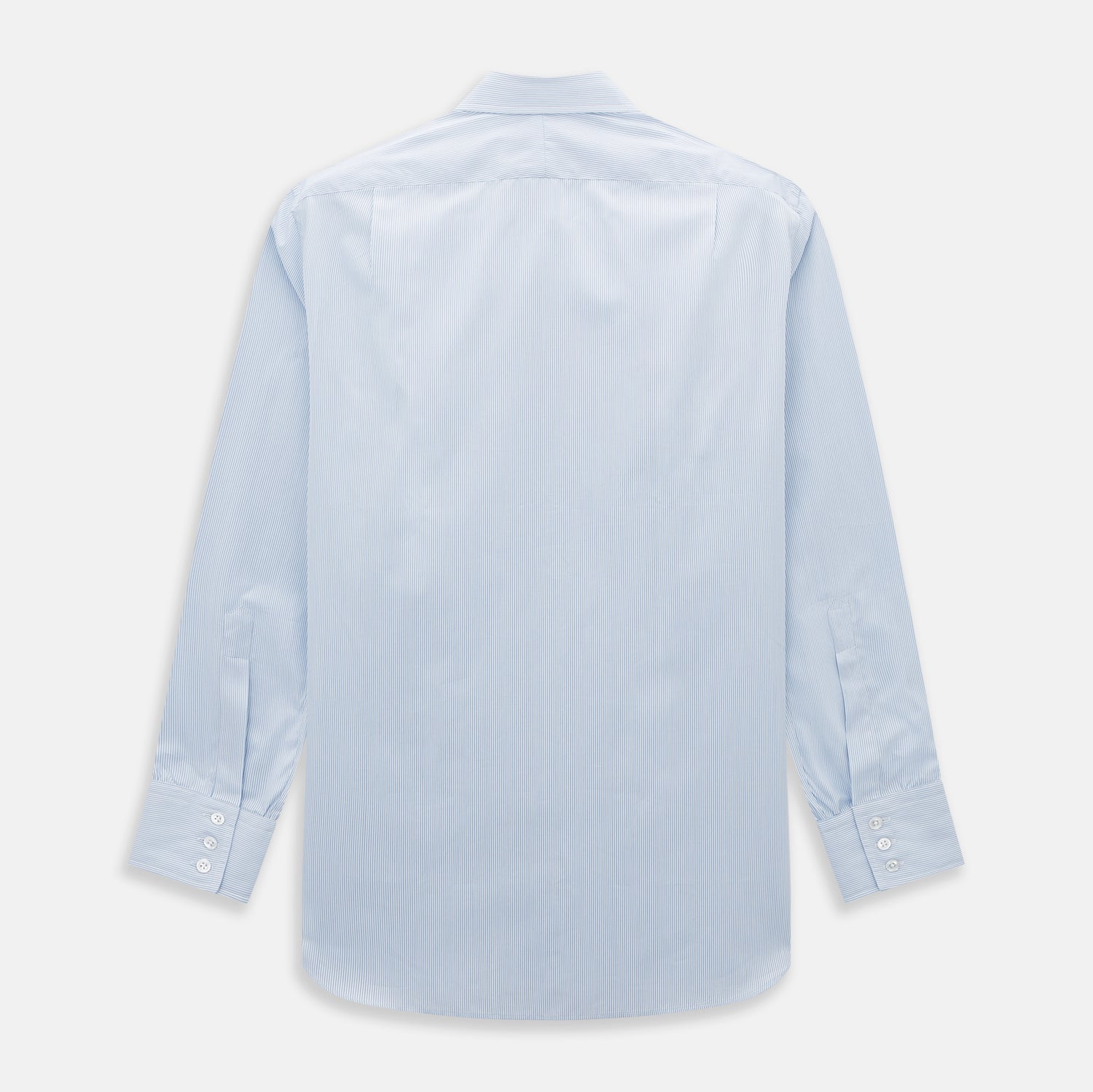 Sky Blue Hairline Multi Stripe Mayfair Shirt