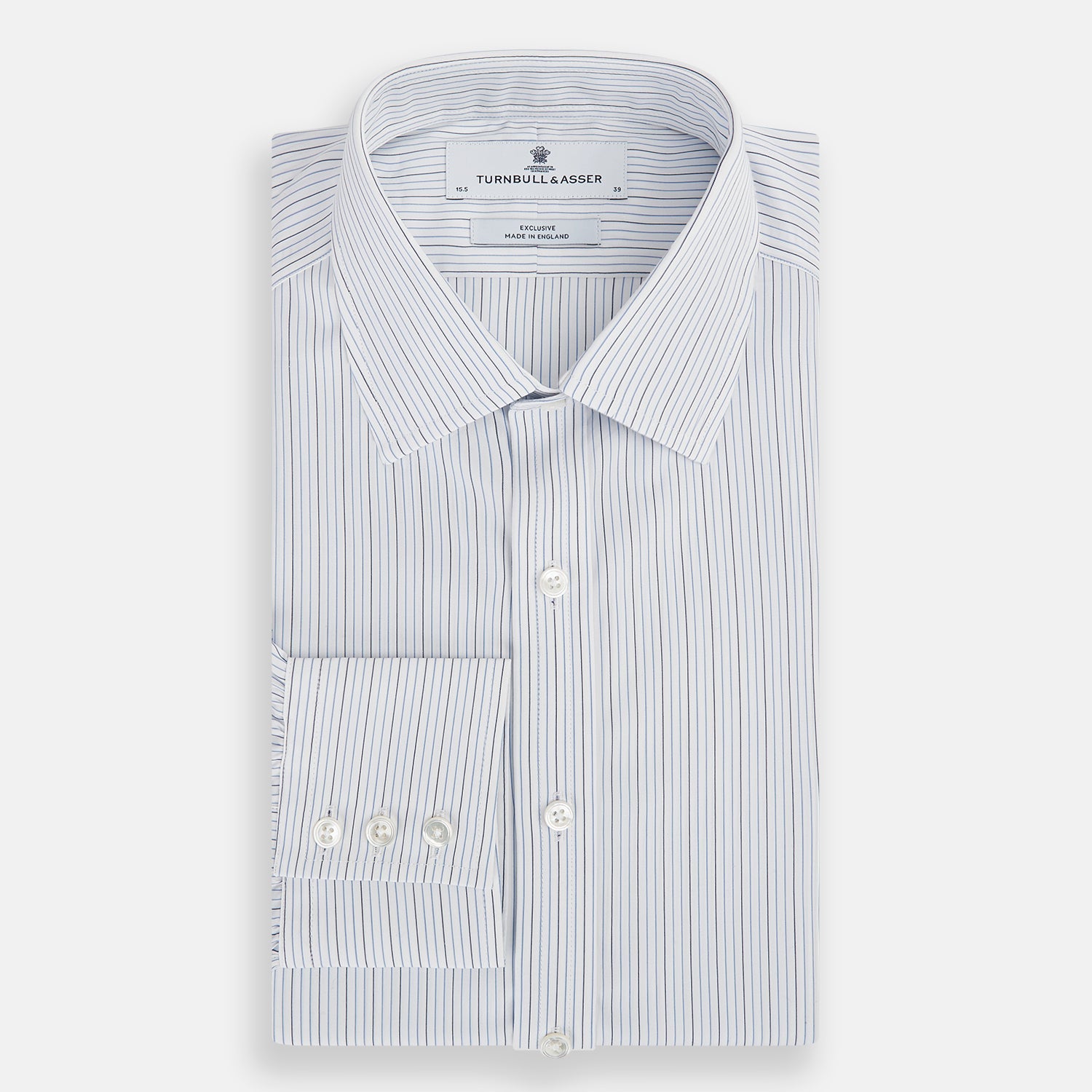 Navy and Blue Pinstripe Mayfair Shirt