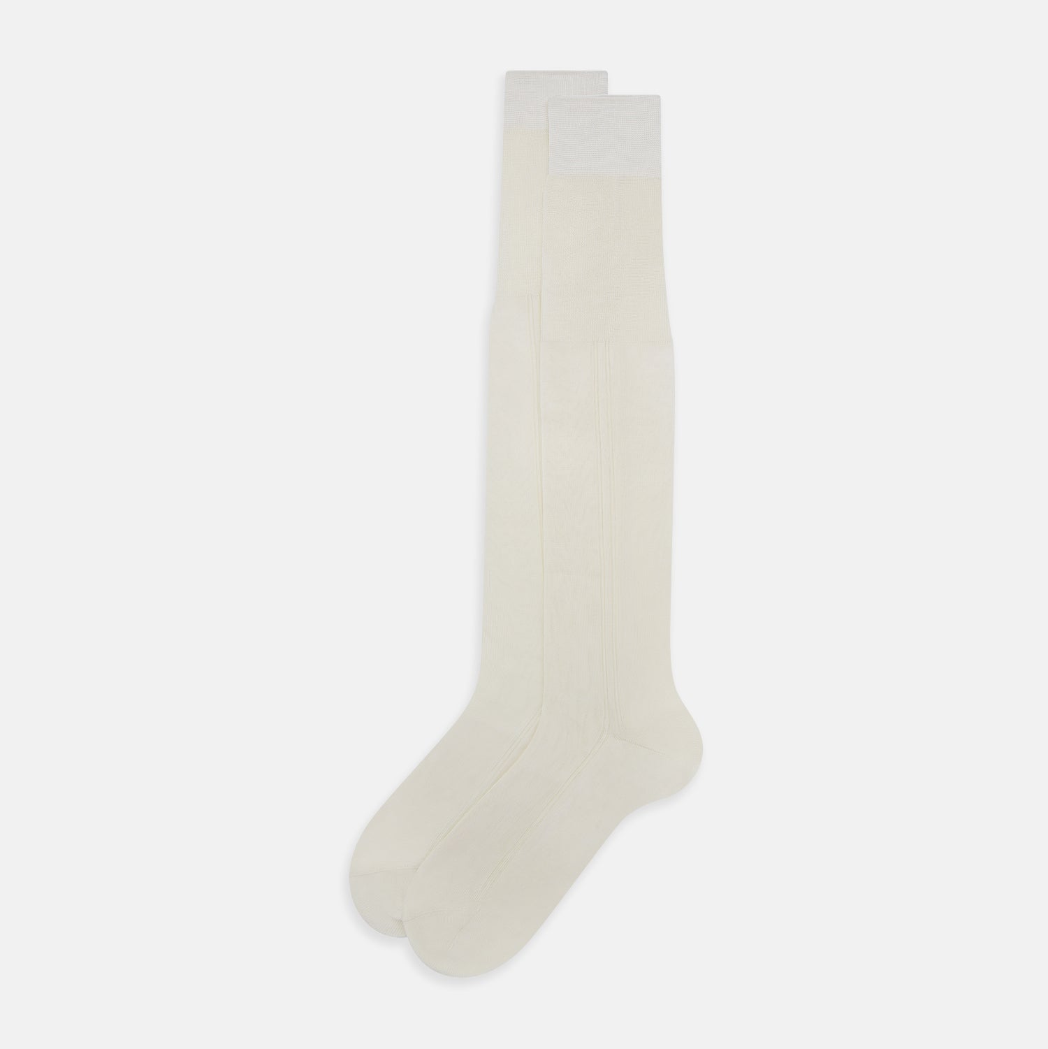 Vanilla Silk Long Socks