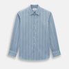 Steel Blue Track Stripe Westminster Shirt