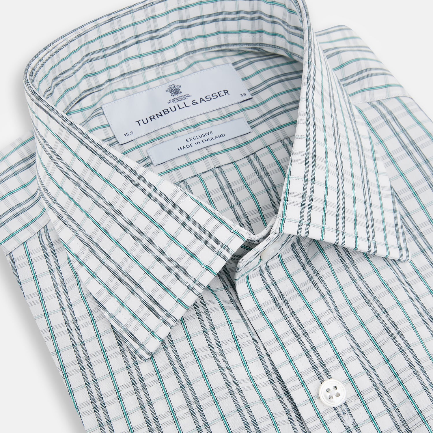 Sage Green Multi Check Mayfair Shirt