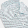 Forest Melange and Red Overlay Grid Check Westminster Shirt